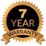 seven Year Warranty Vector