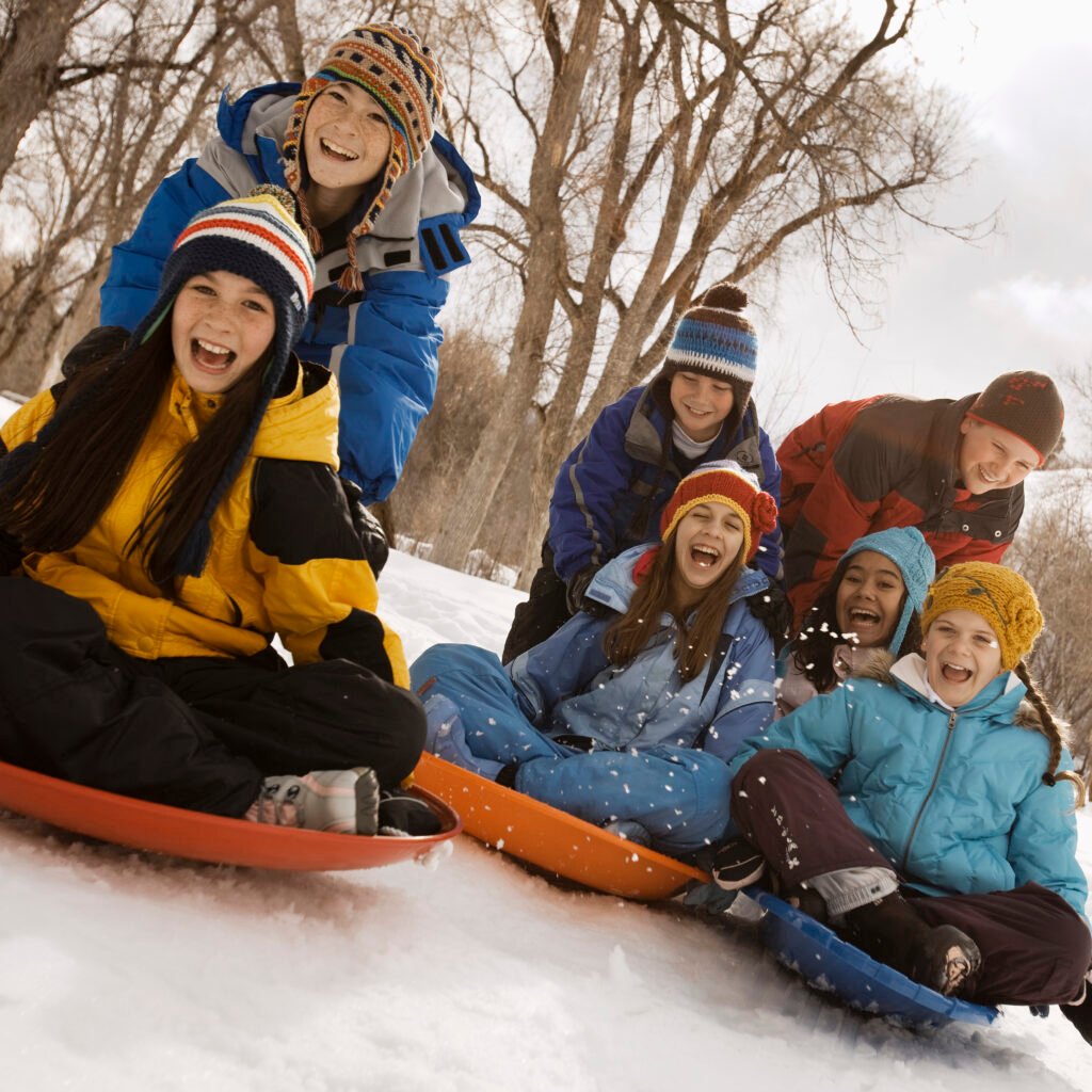 sledding