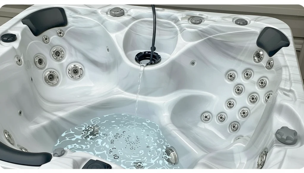 Hot Tub Air Locks filling through filter compartment