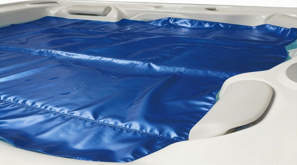 Hot tub insulated during power outage