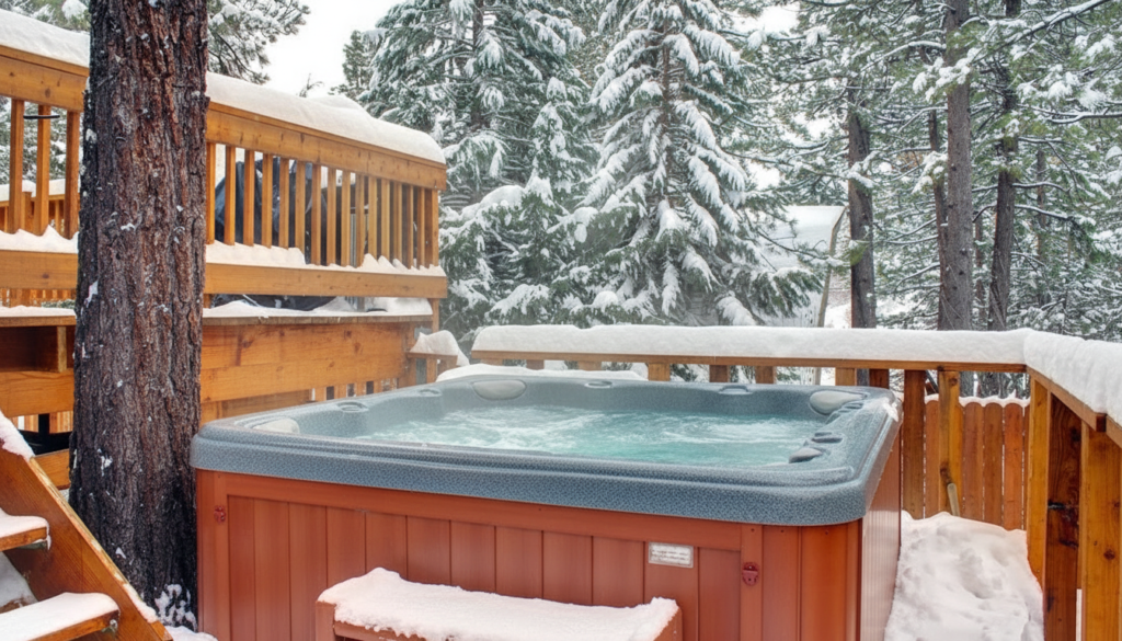 Why Winter Is the Best -the hot tub report