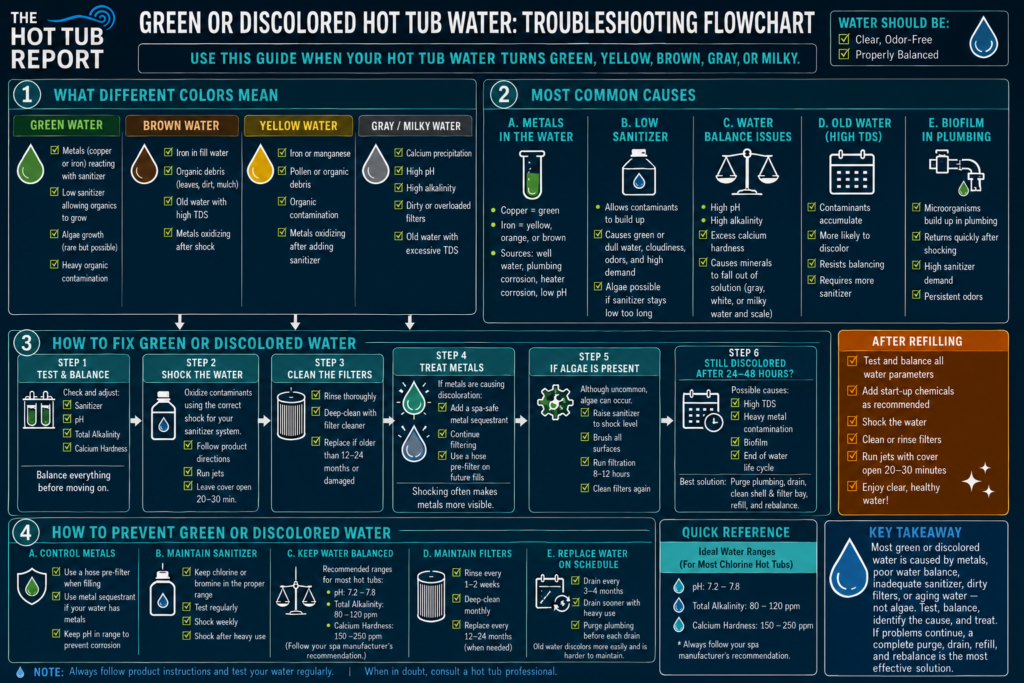 Discolored Water Flowchart