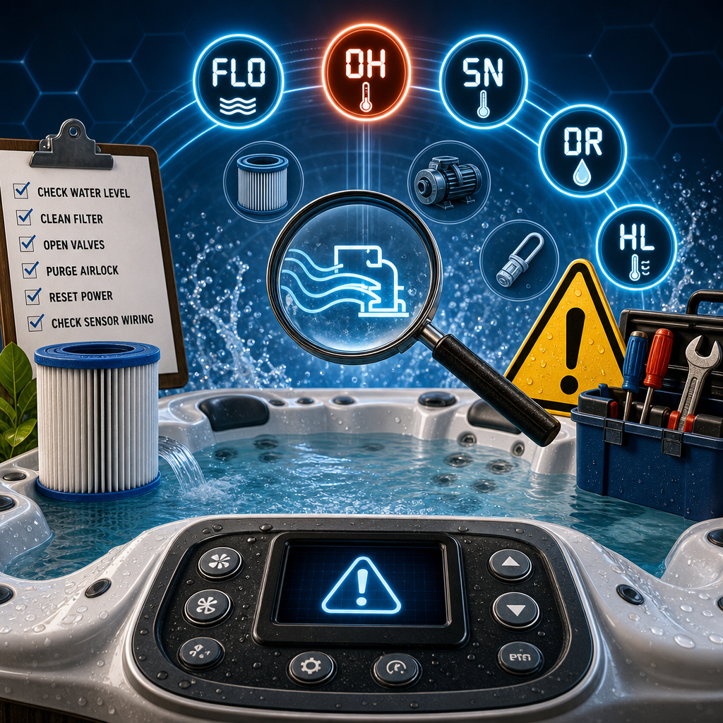 Hot Tub Error Code Decoder.