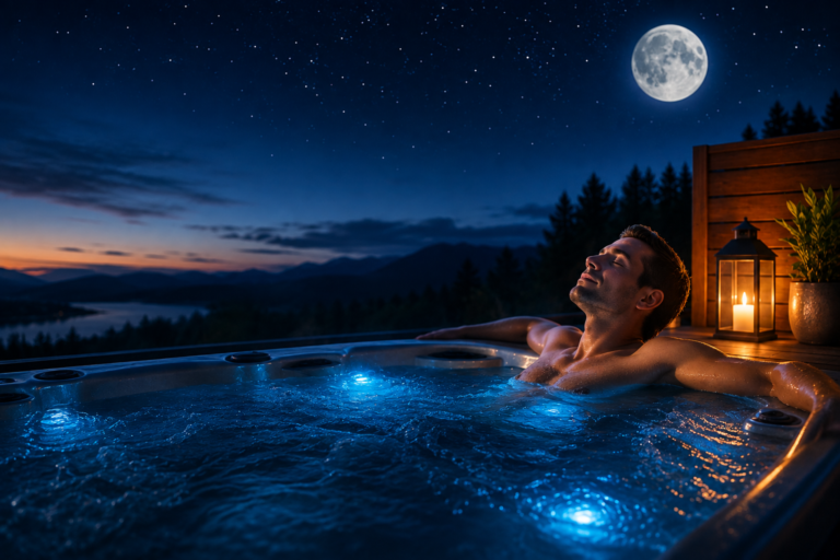 Hot Tub Before Bedtime